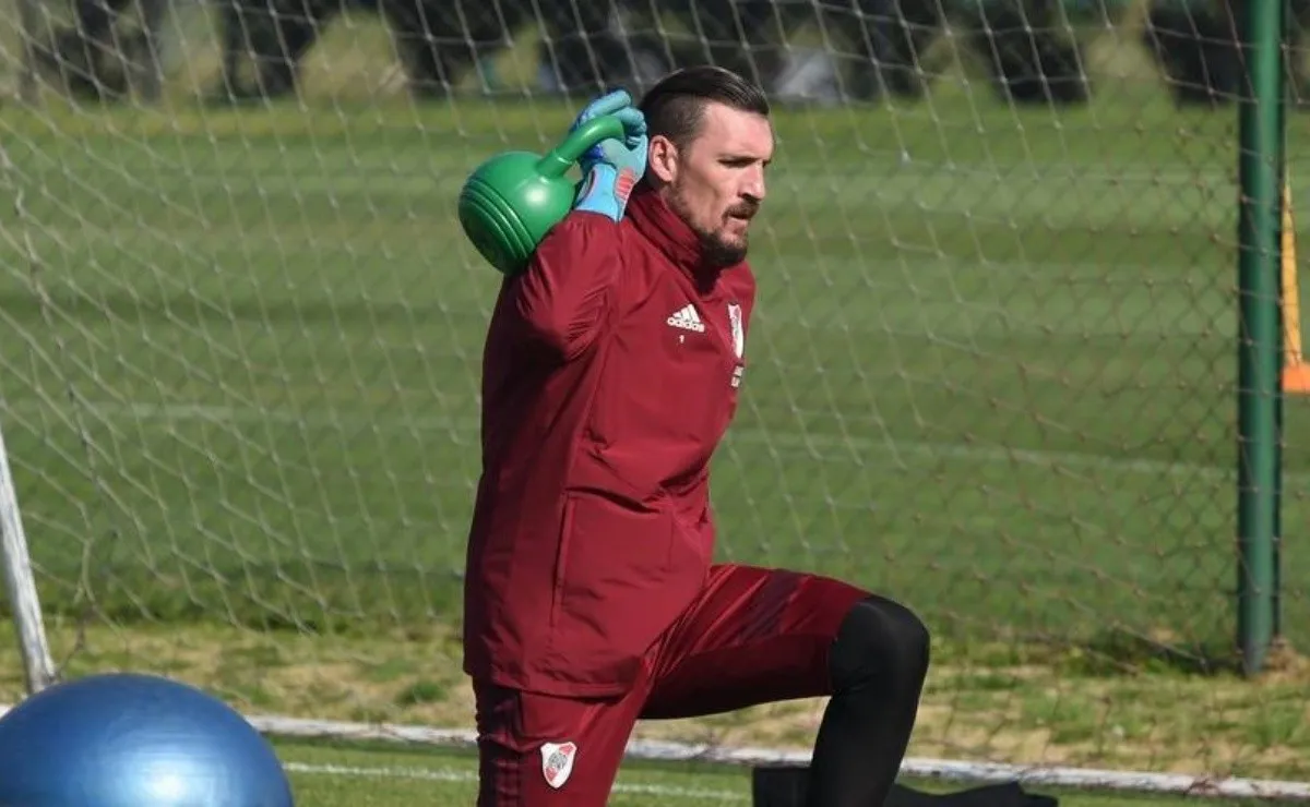 Franco Armani, dueño indiscutido del arco de River.