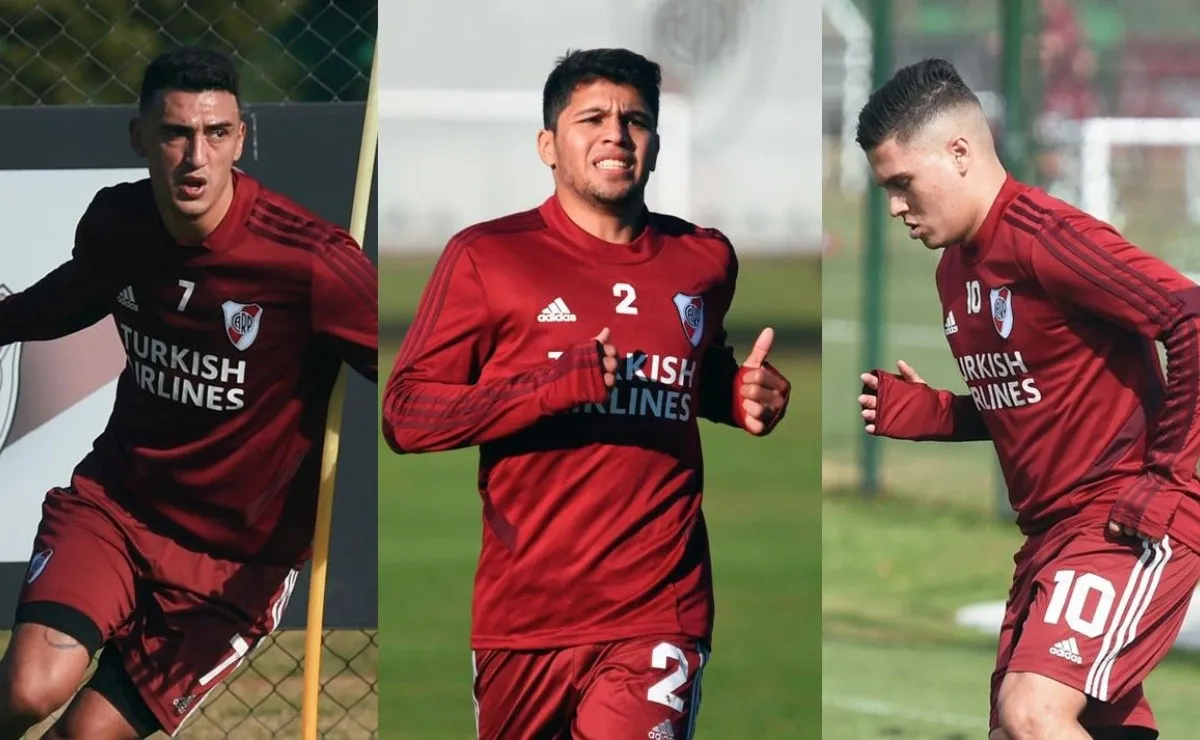 Los tres serán los únicos presentes en el River Camp este domingo 16.