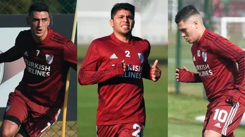 Los tres serán los únicos presentes en el River Camp este domingo 16.