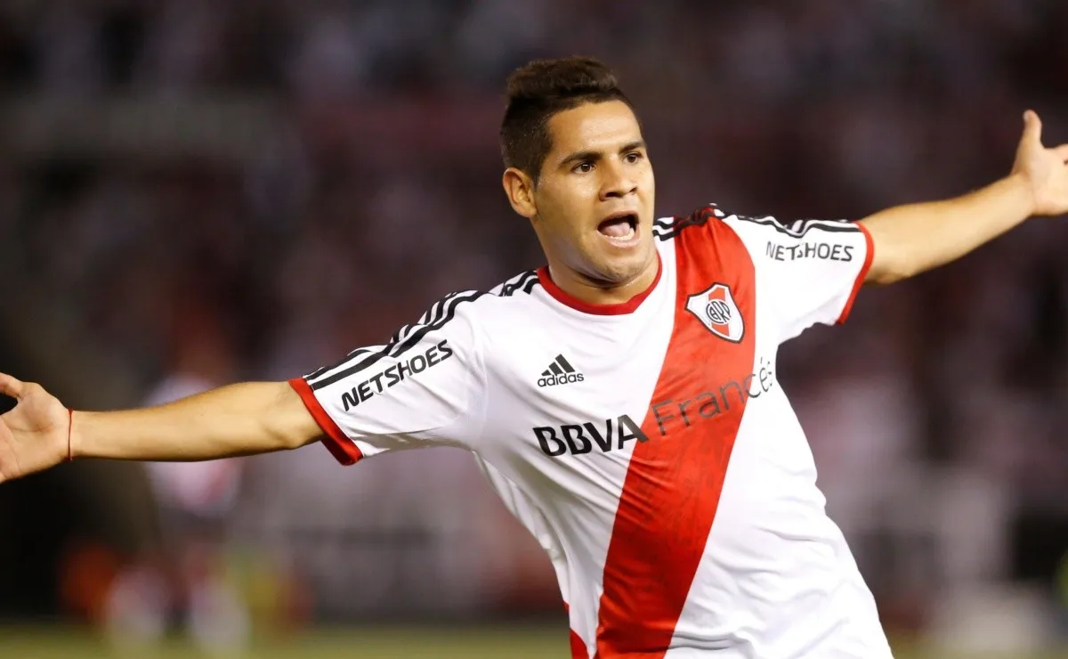 El Keko jugó 64 partidos en River en lo que anotó ocho goles.