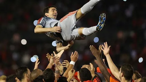 Barovero atajó 168 partidos oficiales en River, y recibió 145 goles.