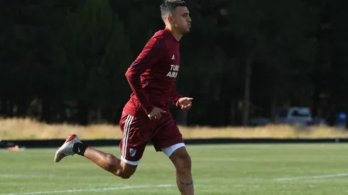 El Oreja regresó a River Camp para la pretemporada.