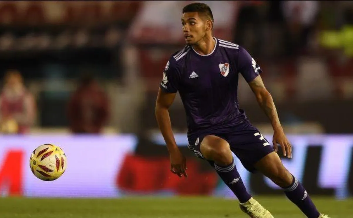 David Martínez disputó un partido oficial con la camiseta de River.