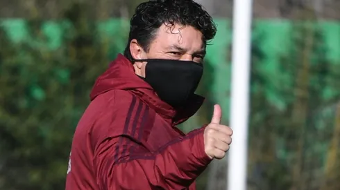 El Muñeco no tiene a todo su equipo de trabajo en Ezeiza.