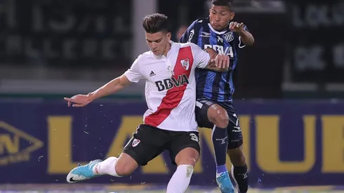 El juvenil debutó en una derrota 4-0 con Talleres en Córdoba.