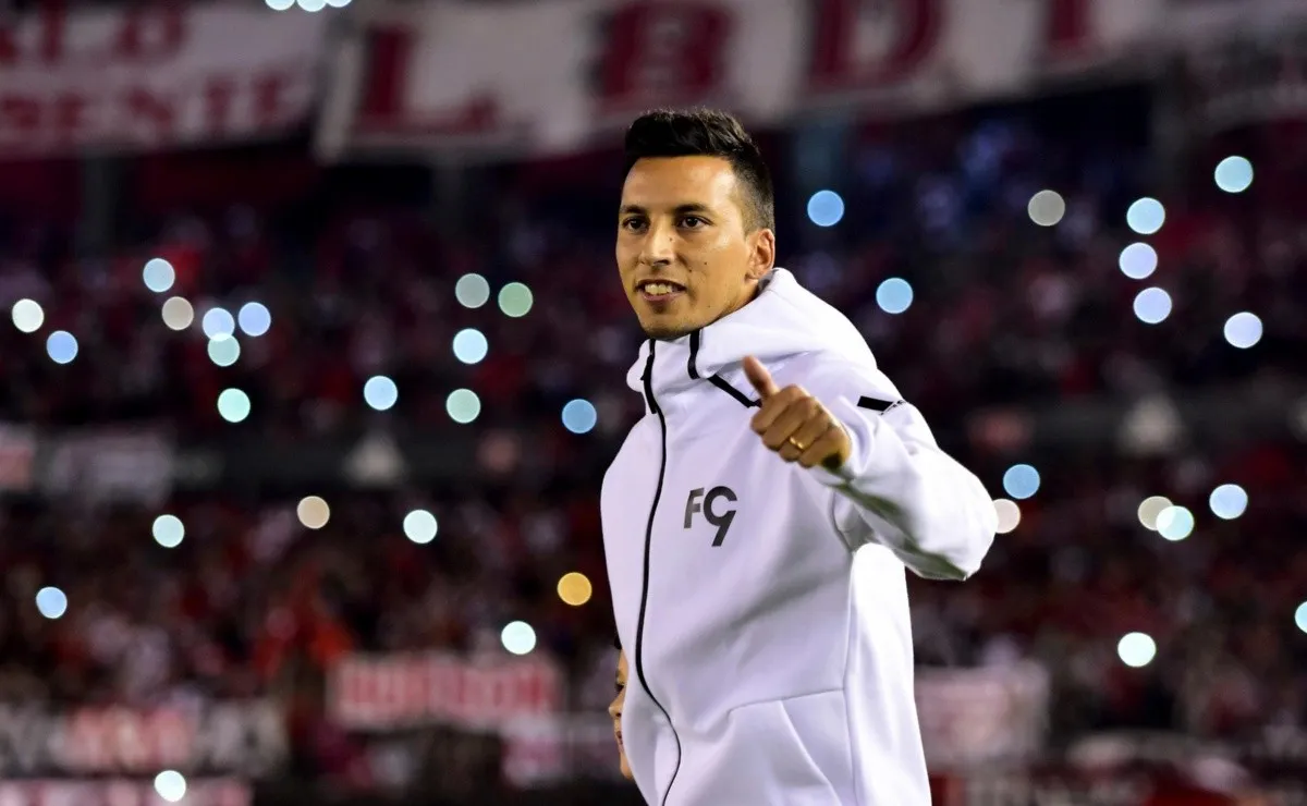 Leonel volvió a pisar el Monumental en la despedida de Fernando Cavenaghi.