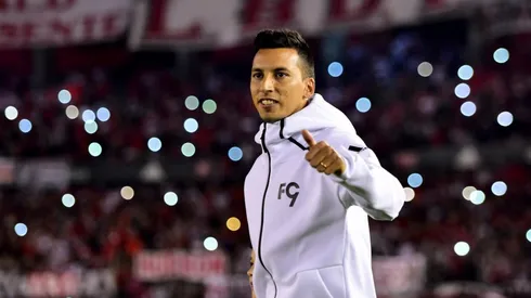 Leonel volvió a pisar el Monumental en la despedida de Fernando Cavenaghi.