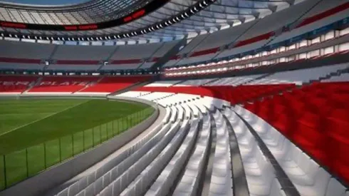 La obra en el campo de juego preparará el terreno para extender las plateas bajas a futuro.