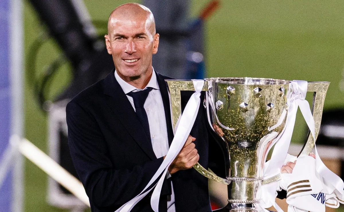 Zizou viene de salir campeón de la liga española.
