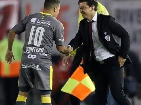 ¿Cómo fue la primera charla entre Gallardo y Juanfer Quintero?