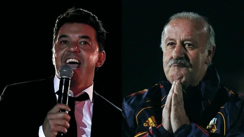 El entrenador español levantó la Copa del Mundo en el año 2010 elogió a Gallardo.