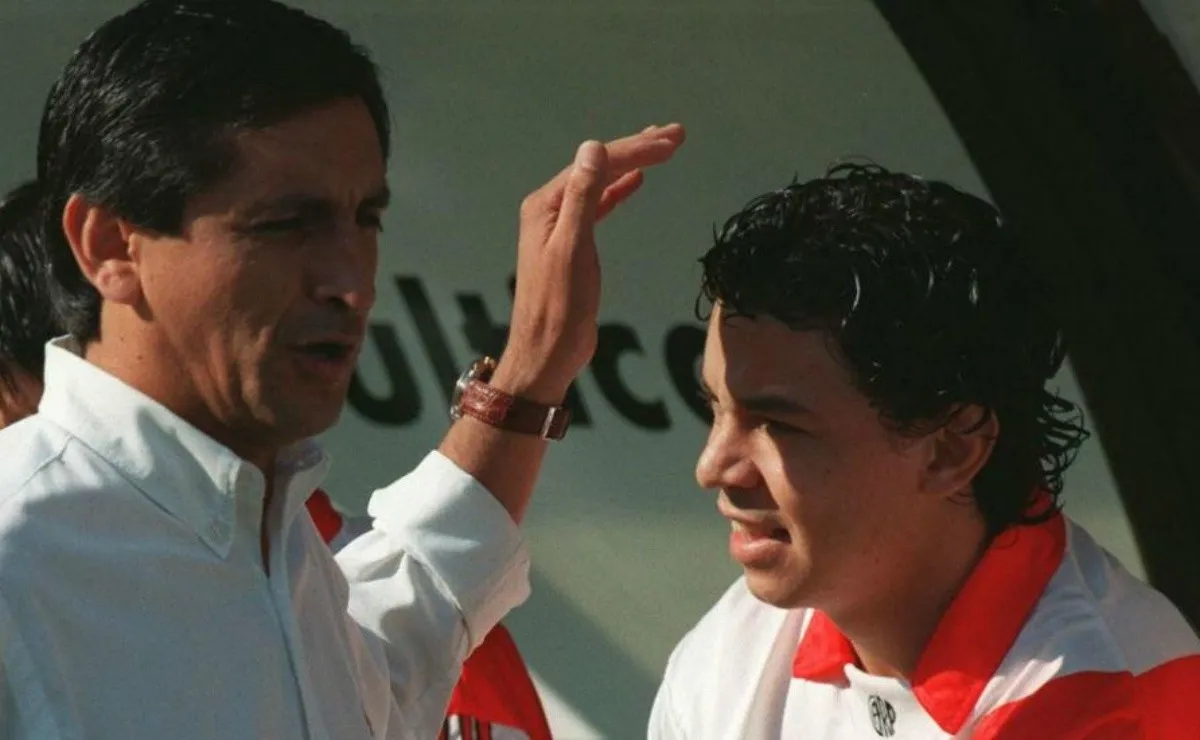 Ramón y el Muñeco, en uno de los 116 partidos que compartieron juntos en River
