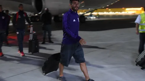 Leo Ponzio, el capitán de un plantel que aún no sabe cuándo podrá volver a entrenarse.