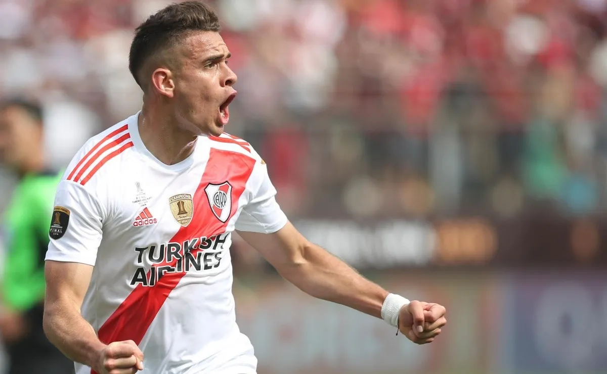 El colombiano y una definición impecable en aquella final de Copa Libertadores.