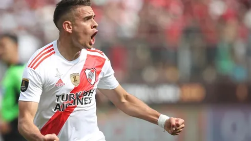 El colombiano y una definición impecable en aquella final de Copa Libertadores.