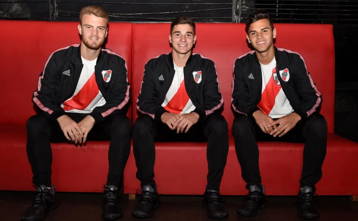 Beltrán, Alvarez y Ferreira, tres que ya debutaron en Primera con el Muñeco.