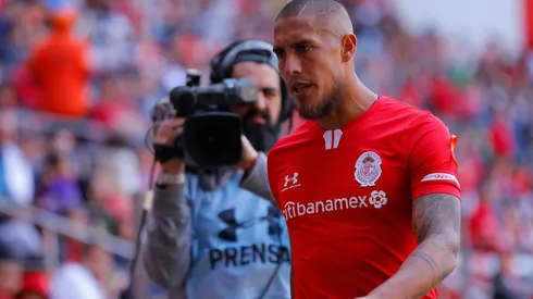 Maidana jugó durante dos años en el Toluca de México.