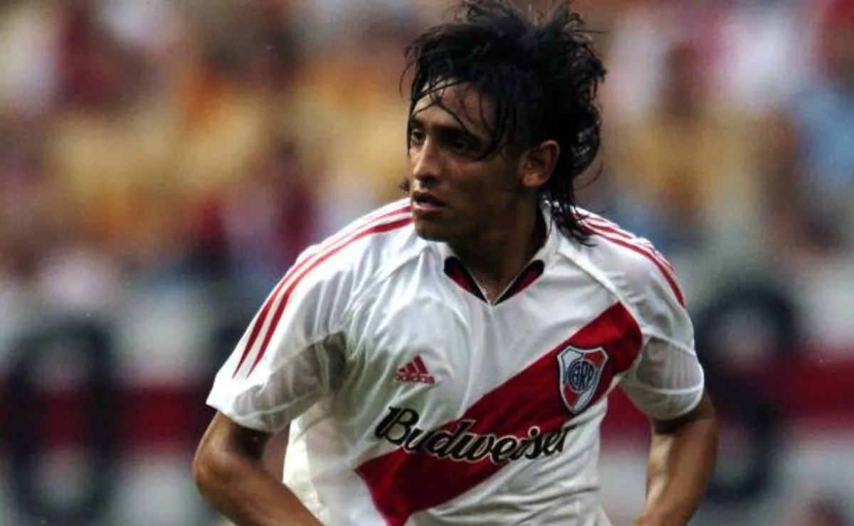 Zapata disputó 253 partidos oficiales en River y marcó 19 goles