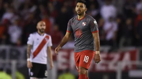 El delantero le hizo un gol a River en el último enfrentamiento por Superliga que el Millonario ganó 2-1.