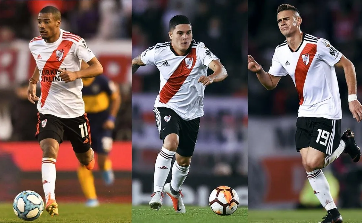 De La Cruz, Quintero y Borré, tres de los que tendrán que regresar al país en los próximos días