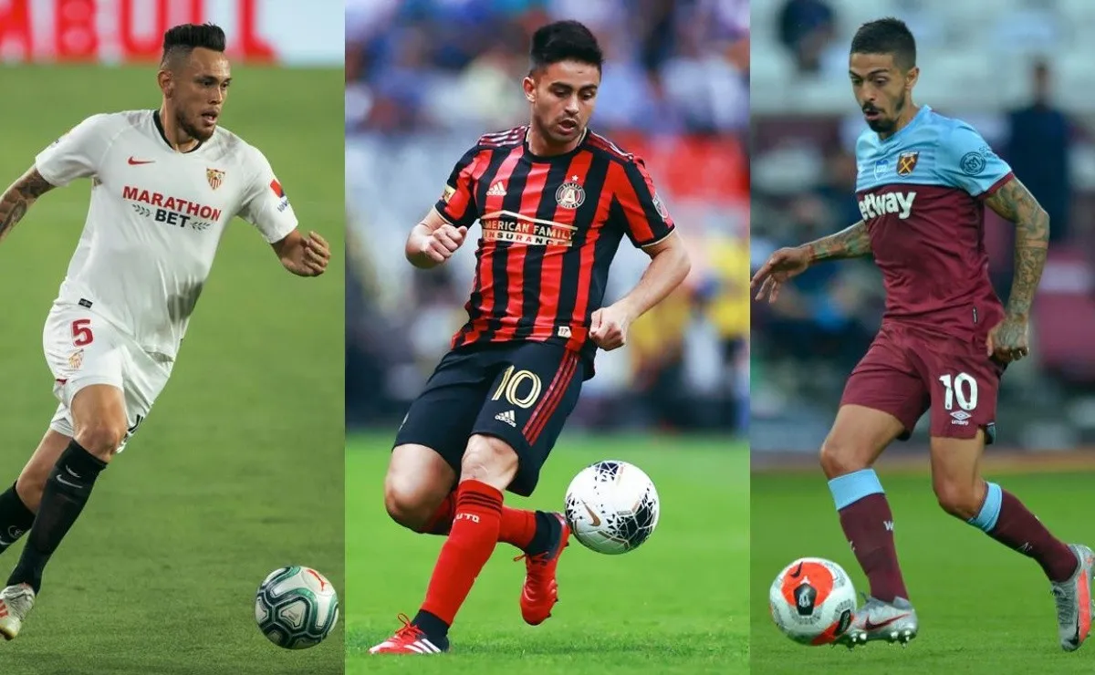 Ocampos, el Pity y Lanzini, tres protagonistas de partidos importantes este fin de semana.