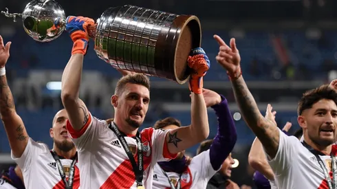 El último partido de River antes de la suspensión fue el 8-0 frente a Binacional, a puertas cerradas.