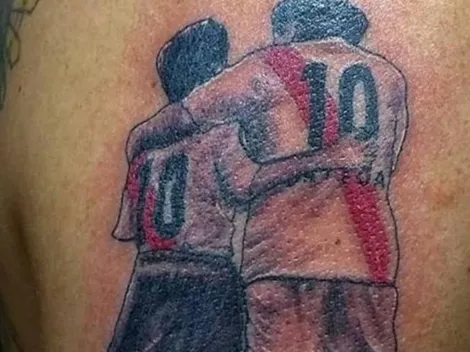 El tatuaje que se hizo Ortega para inmortalizar su partido despedida