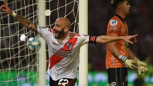 El defensor de 36 años es una fija en las formaciones de Gallardo.