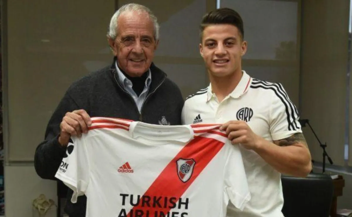 El lateral tiene contrato con River hasta junio del 2022.