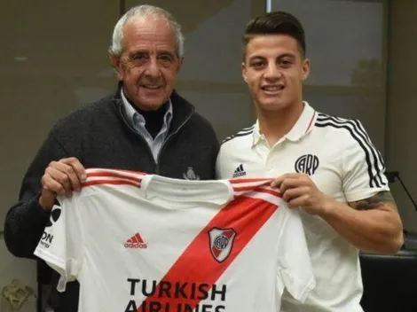 El jugador de Primera que compartió una especial foto con Cavenaghi