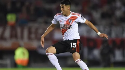 Palacios disputó 87 partidos oficiales en River y marcó 10 goles