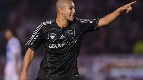 El Chino disputó 26 partidos oficiales en River y marcó 6 goles