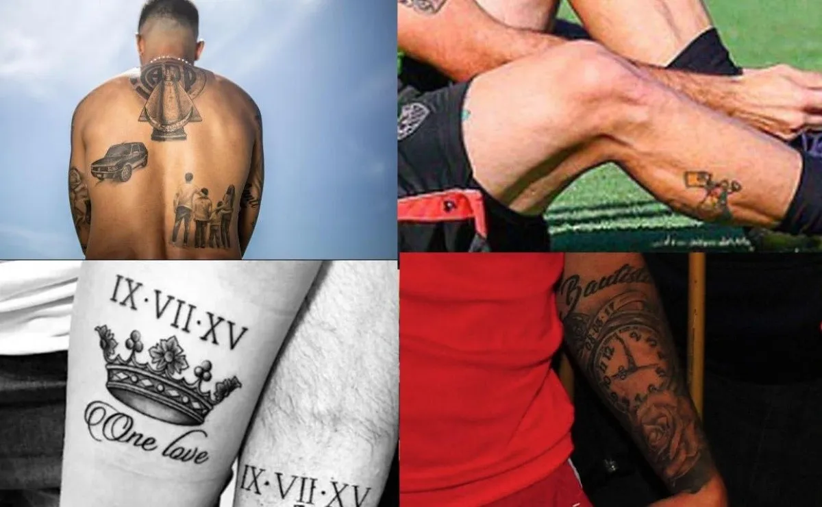 Enzo Pérez, Pratto, Armani y Martínez Quarta, cuatro de los más tatuados del plantel