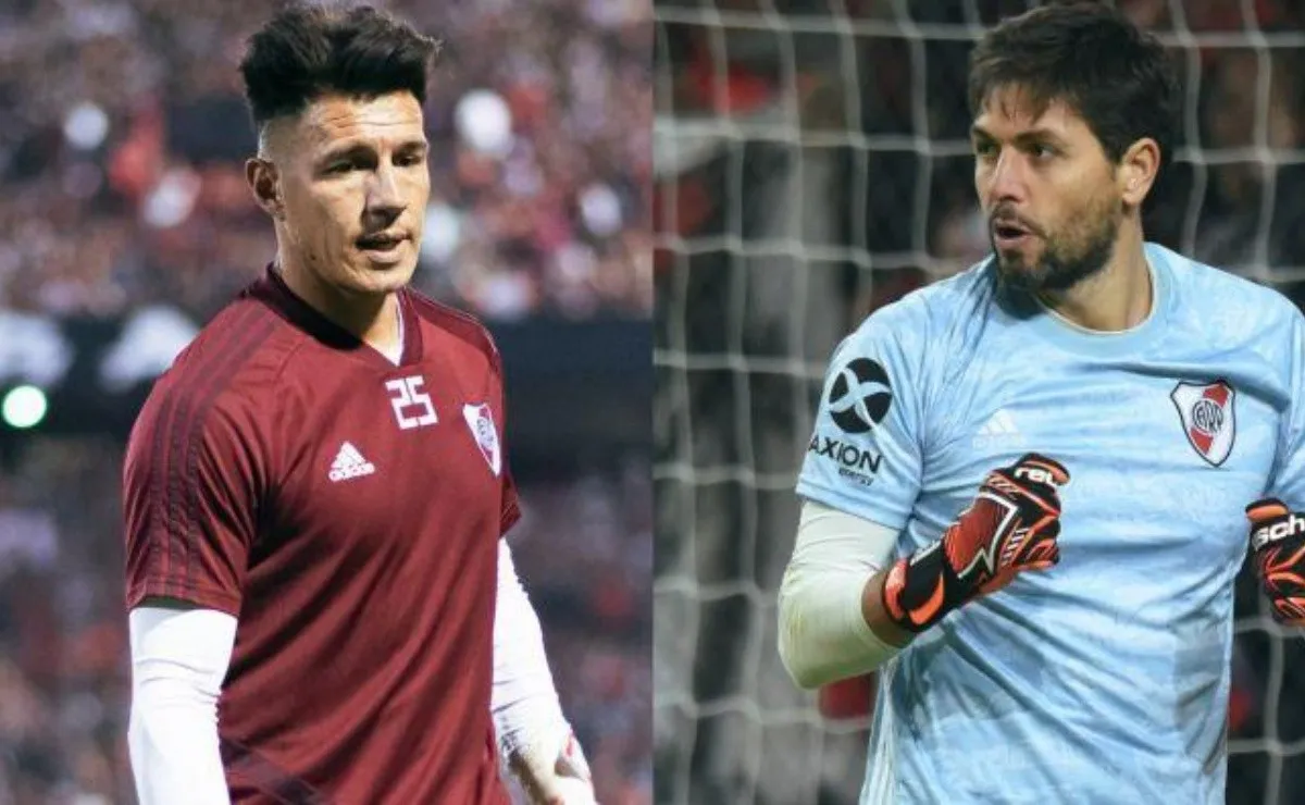 Enrique Bologna y Germán Lux están en River desde julio de 2016 y junio de 2017, respectivamente.