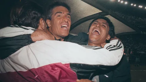 El gritó de campeón en 1996 frente a América de Cali.