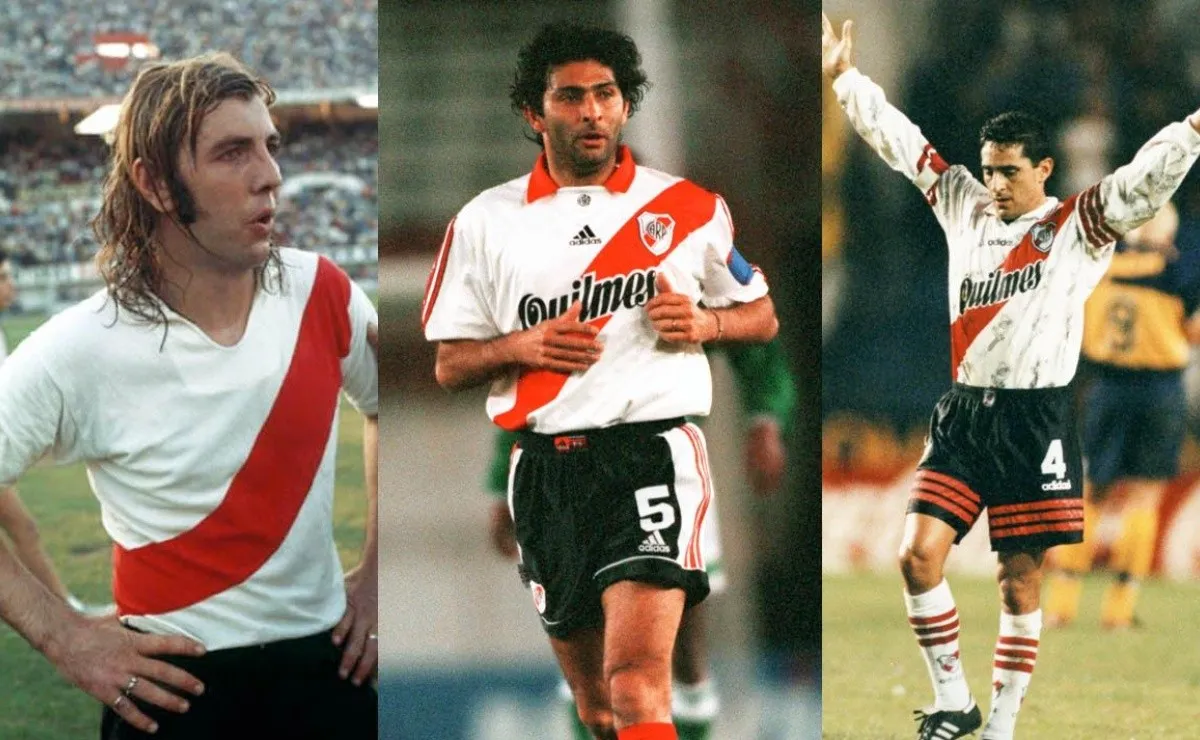 Los tres ex futbolistas del Más Grande que lideran la tabla.