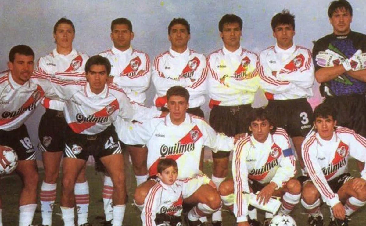 La formación de aquel gran equipo campeón de América en el 96
