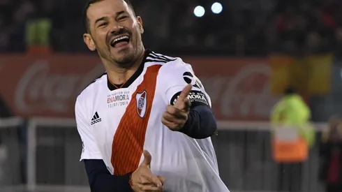 Rodrigo se terminó retirando en River y tuvo su partido despedida.
