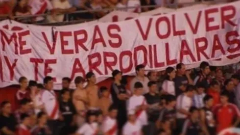 Una bandera y una frase premonitoria.