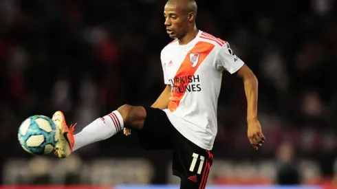 El uruguayo disputó 85 partidos con la camiseta de River y marcó 11 goles