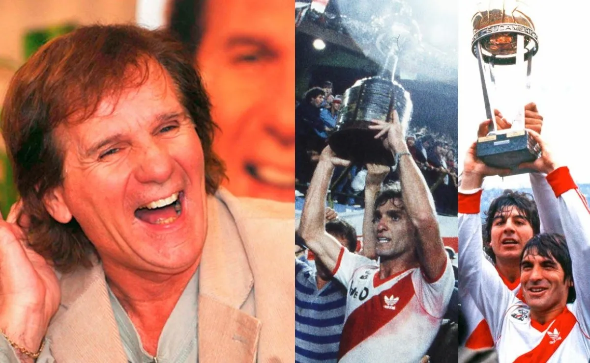 El técnico que le dio a River sus primeros dos títulos internacionales, en 1986.