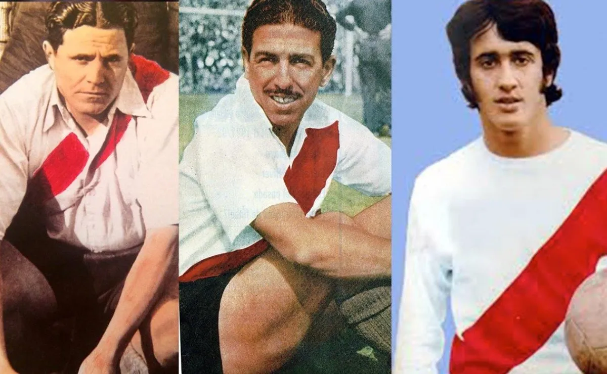 Bernabé Ferreyra, Ángel Labruna y el Beto Alonso, tres de los máximos artilleros de la historia