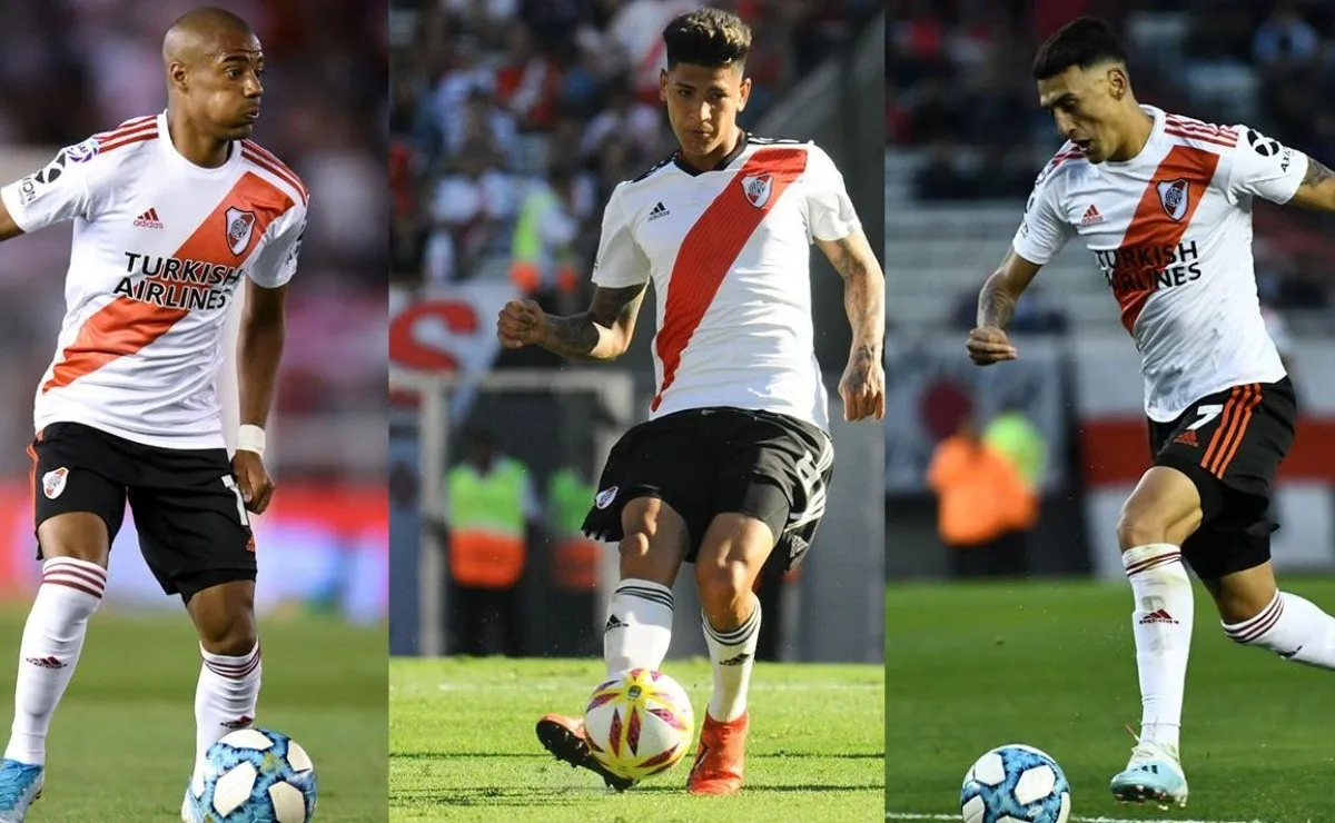 De La Cruz, Carrascal y Suárez, tres de los casos por los que River deberá abonar dinero a los clubes correspondientes