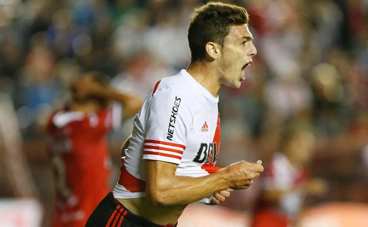 Boyé disputó 26 partidos oficiales en River y marcó 2 goles