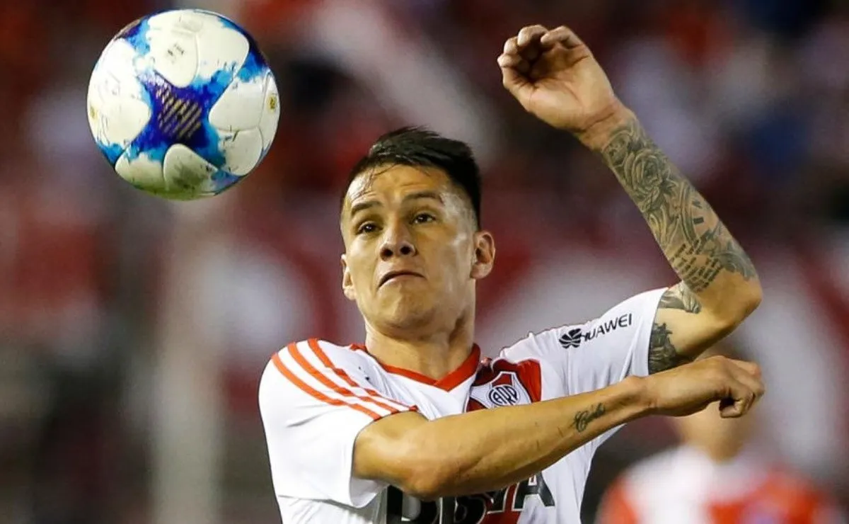 Auzqui disputó 42 partidos oficiales en River y marcó 4 goles