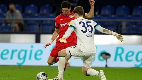Lucas jugó todo el partido este domingo frente al Schalke