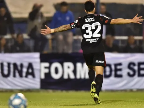 El plantel se despidió de Nacho Scocco