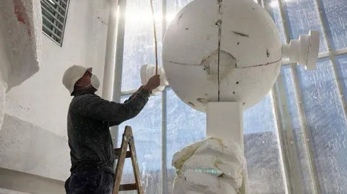 La estatua sería inaugurada en el segundo aniversario del 9/12.