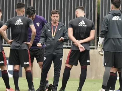 Gallardo se reunió virtualmente con todo el plantel