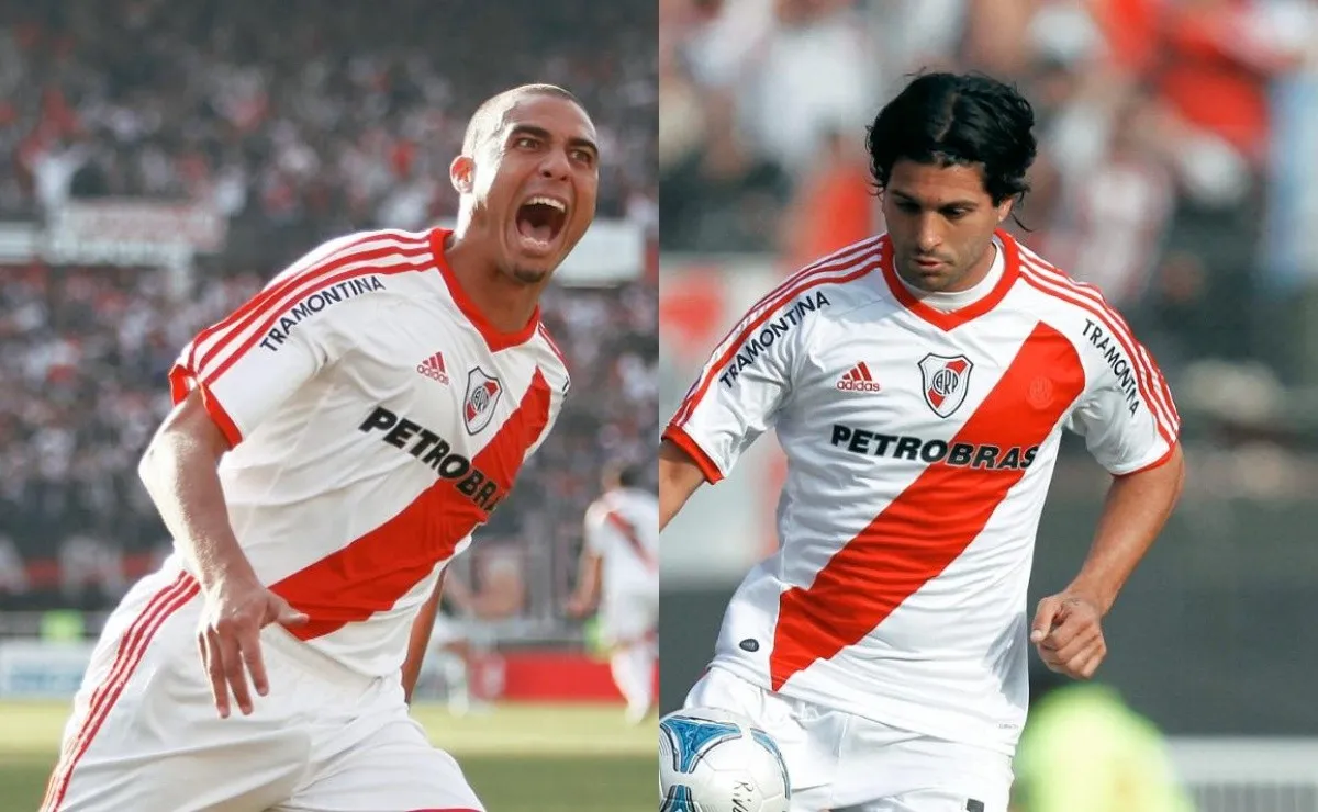 Los dos futbolistas, juntom a Cavenaghi, fueron importantes en el regreso a Primera.